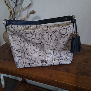 Anne Klein Purse animal print, good condition